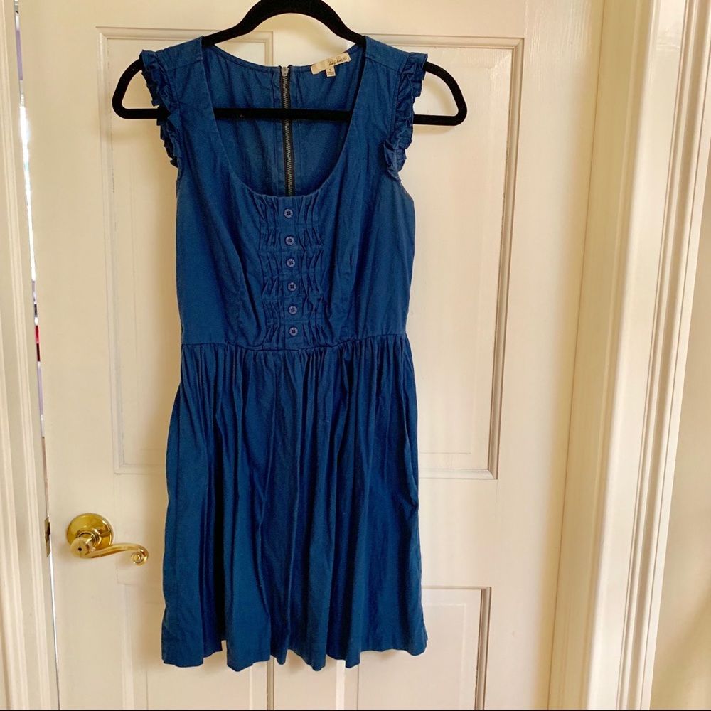 Blue mini dress size S